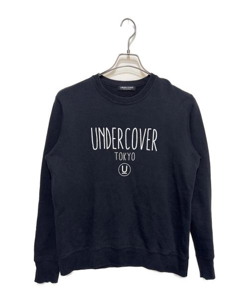 UNDERCOVER（アンダーカバー）UNDERCOVER (アンダーカバー) ロゴスウェット ブラック サイズ:2の古着・服飾アイテム