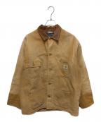 CarHarttカーハート）の古着「裏ブランケットミシガンチョアコート」｜ベージュ