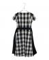 M'S GRACY (エムズグレイシー) ギンガムチェックワンピース ホワイト×ブラック サイズ:38：7000円