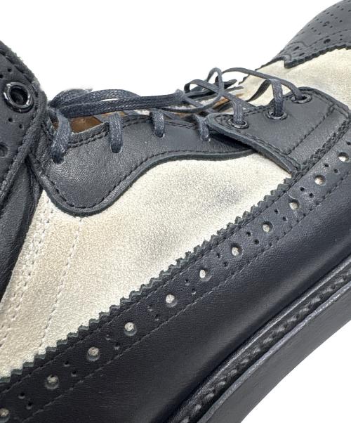 HENDER SCHEME（エンダースキーマ）HENDER SCHEME (エンダースキーマ) 冗談レースアップブーツ ブラック×ホワイト サイズ:なしの古着・服飾アイテム