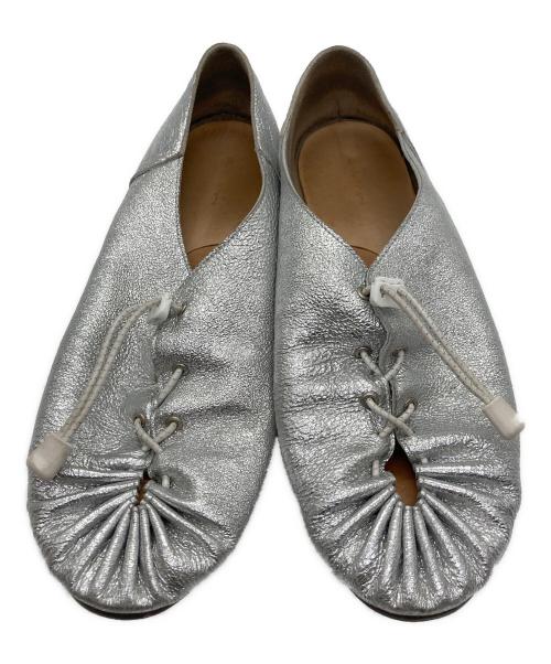 HENDER SCHEME（エンダースキーマ）Hender Scheme (エンダースキーマ) ダンプルスリッポンシューズ シルバー サイズ:表記なしの古着・服飾アイテム