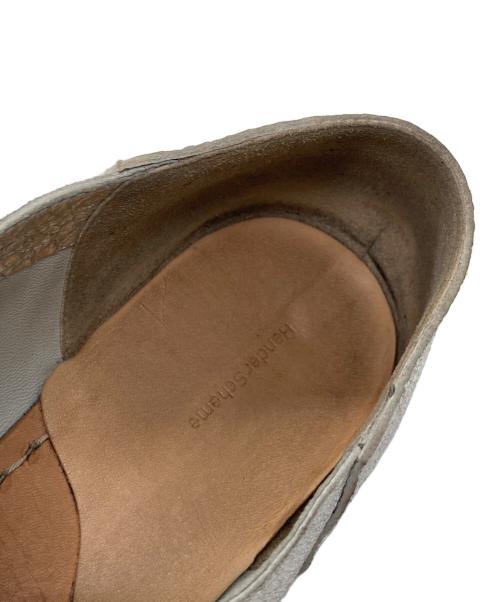 HENDER SCHEME（エンダースキーマ）Hender Scheme (エンダースキーマ) ダンプルスリッポンシューズ シルバー サイズ:表記なしの古着・服飾アイテム