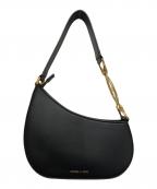 CHARLES & KEITHチャールズアンドキース）の古着「アシメトリック ショルダーバッグ」｜ブラック