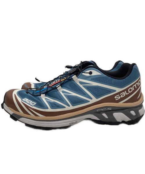 SALOMON（サロモン）SALOMON (サロモン) XT-6 ローカットスニーカー ブルー サイズ:US(M)10(W)11/UK9.5/EUR44の古着・服飾アイテム