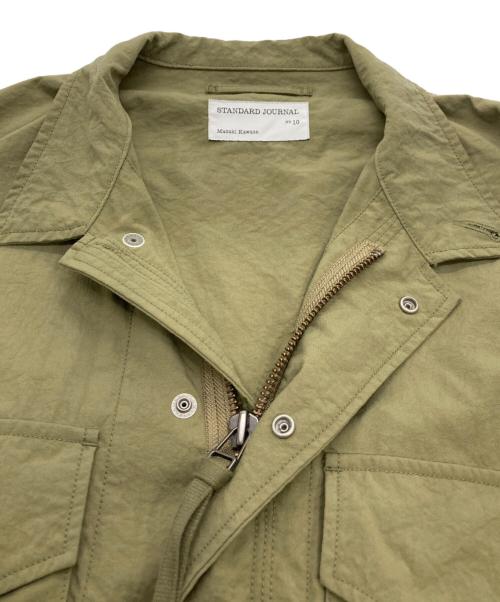 JOURNAL STANDARD（ジャーナルスタンダード）JOURNAL STANDARD (ジャーナルスタンダード) by KAWASE ミリタリージャケット オリーブ サイズ:Ｍの古着・服飾アイテム