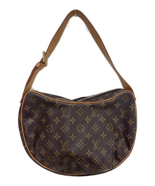 LOUIS VUITTON（ルイ ヴィトン）LOUIS VUITTON (ルイ ヴィトン) クロワッサンMM / ショルダーバッグ ブラウンの古着・服飾アイテム