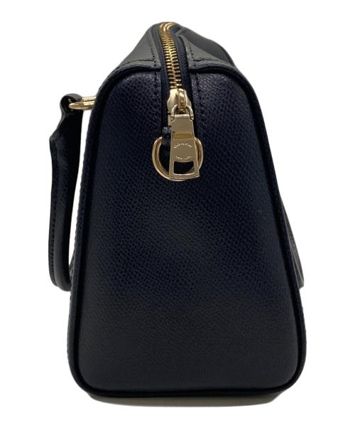 COACH（コーチ）COACH (コーチ) ミニボストンバッグ ネイビーの古着・服飾アイテム