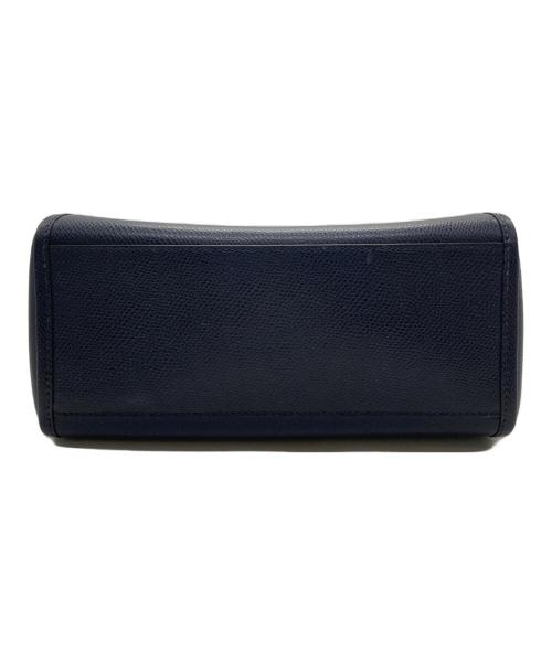 COACH（コーチ）COACH (コーチ) ミニボストンバッグ ネイビーの古着・服飾アイテム