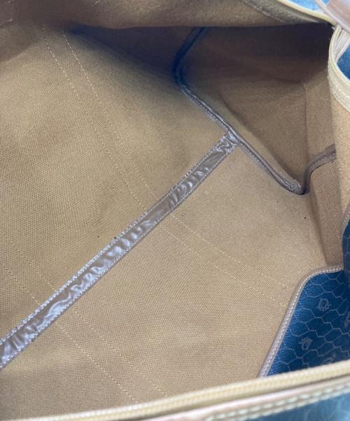 Christian Dior（クリスチャン ディオール）Christian Dior (クリスチャン ディオール) ハニカムロゴボストンバッグ ブラウンの古着・服飾アイテム