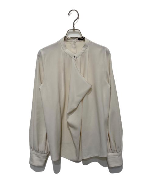 anuans（アニュアンス）anuans (アニュアンス) カスケードフリルブラウス アイボリー サイズ:FREEの古着・服飾アイテム