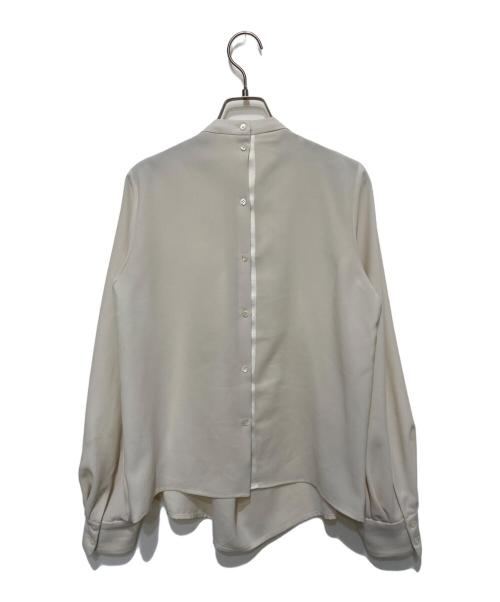 anuans（アニュアンス）anuans (アニュアンス) カスケードフリルブラウス アイボリー サイズ:FREEの古着・服飾アイテム