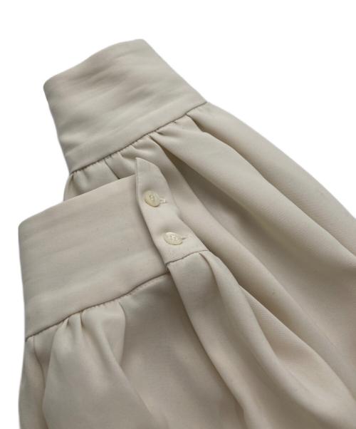 anuans（アニュアンス）anuans (アニュアンス) カスケードフリルブラウス アイボリー サイズ:FREEの古着・服飾アイテム