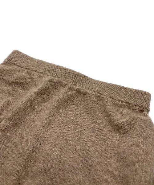 Whim Gazette（ウィムガゼット）Whim Gazette (ウィムガゼット) カシミヤパンツ ブラウン サイズ:FREEの古着・服飾アイテム