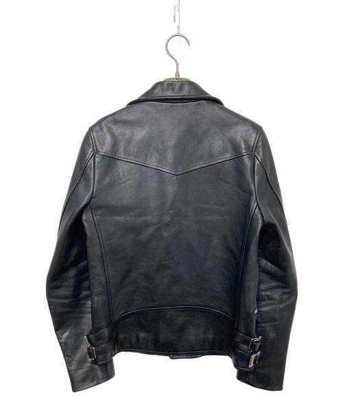 JOHN LAWRENCE SULLIVAN（ジョン ローレンス サリバン）JOHN LAWRENCE SULLIVAN (ジョン ローレンス サリバン) ダブルライダースジャケット ブラック サイズ:36の古着・服飾アイテム