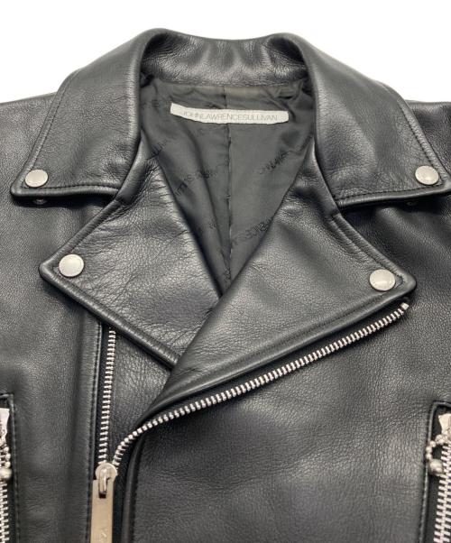 JOHN LAWRENCE SULLIVAN（ジョン ローレンス サリバン）JOHN LAWRENCE SULLIVAN (ジョン ローレンス サリバン) ダブルライダースジャケット ブラック サイズ:36の古着・服飾アイテム