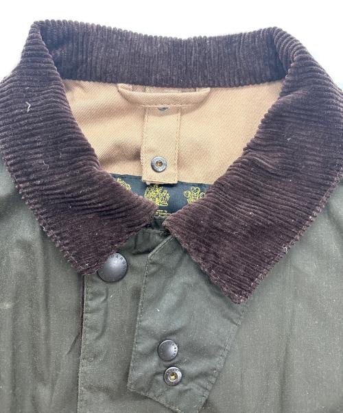 Barbour（バブアー）Barbour (バブアー) KAPTAIN SUNSHINE (キャプテンサンシャイン) スタンドカラートラベラーコート グリーン サイズ:36の古着・服飾アイテム