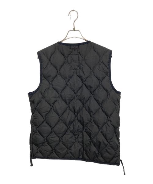 TAION（タイオン）TAION (タイオン) Vネックジップベスト ブラック サイズ:XLの古着・服飾アイテム