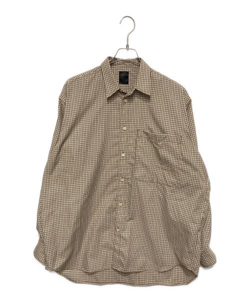 DAIWA PIER39（ダイワ ピア39）DAIWA PIER39 (ダイワ ピア39) テックレギュラーカラーシャツ ブラウン サイズ:Ｍの古着・服飾アイテム