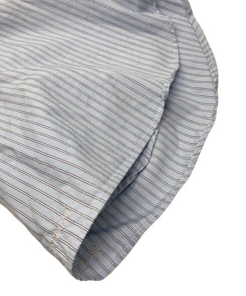 SEDAN ALL-PURPOSE（セダンオールパーパス）SEDAN ALL-PURPOSE (セダンオールパーパス) ポプリンストライプビックブロードシャツ ブルー サイズ:XLの古着・服飾アイテム