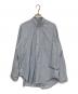 SEDAN ALL-PURPOSE（セダンオールパーパス）の古着「ポプリンストライプビックブロードシャツ」｜ブルー