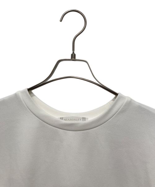 BEARDSLEY（ビアズリー）BEARDSLEY (ビアズリー) ラウンドヘムＴ ホワイト サイズ:FREEの古着・服飾アイテム