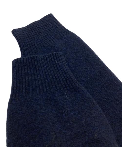 COMOLI（コモリ）COMOLI (コモリ) ラムズウールクルーネックニット ネイビー サイズ:2の古着・服飾アイテム