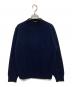 COMOLI（コモリ）の古着「ラムズウールクルーネックニット」｜ネイビー