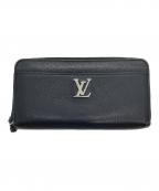 LOUIS VUITTONルイ ヴィトン）の古着「ジッピー・ロックミー / 長財布」｜ブラック