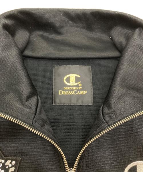 Champion（チャンピオン）Champion (チャンピオン) DRESS CAMP (ドレスキャンプ) トラックジャケット ブラック サイズ:Sの古着・服飾アイテム