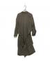 VIVIENNE WESTWOOD ANGLOMANIA (ヴィヴィアンウエストウッドアングロマニア) シャツワンピース オリーブ サイズ:38：6000円