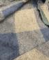 中古・古着 Vivienne Westwood man (ヴィヴィアン ウェストウッド マン) 変形ウールチェックロングシャツ ネイビー×ブラウン サイズ:48：13000円