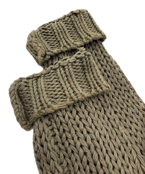 BALMAIN（バルマン）BALMAIN (バルマン) エンブレムボタン コットンカーディガン グリーン サイズ:Ｓの古着・服飾アイテム