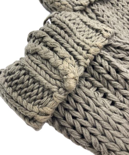 BALMAIN（バルマン）BALMAIN (バルマン) エンブレムボタン コットンカーディガン グリーン サイズ:Ｓの古着・服飾アイテム