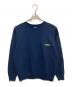 CGS（カリフォルニア ジェネラルストア）の古着「ストア プリント オーガニック スウェット クルーネック」｜ネイビー