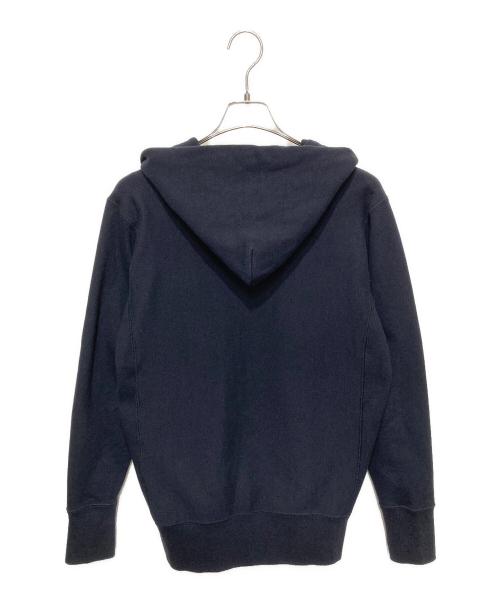 Champion REVERSE WEAVE（チャンピオン リバース ウィーブ）Champion REVERSE WEAVE (チャンピオン リバース ウィーブ) ジップパーカー ネイビー サイズ:Mの古着・服飾アイテム