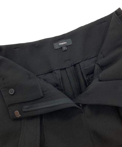 theory（セオリー）theory (セオリー) ワイドパンツ ブラック サイズ:2の古着・服飾アイテム