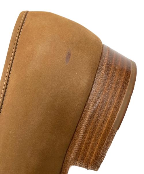 Salvatore Ferragamo（サルヴァトーレ フェラガモ）Salvatore Ferragamo (サルヴァトーレ フェラガモ) スウェード ガンチーニビットローファー ブラウン サイズ:7 1/2 Dの古着・服飾アイテム