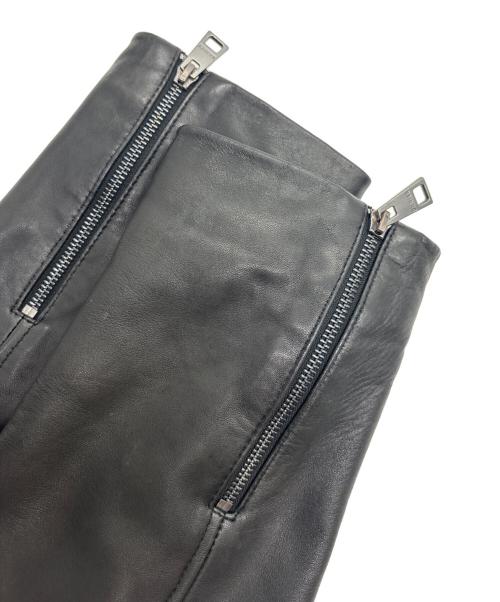 DANIER（ダニエ）DANIER (ダニエ) シングルライダースジャケット ブラック サイズ:Lの古着・服飾アイテム