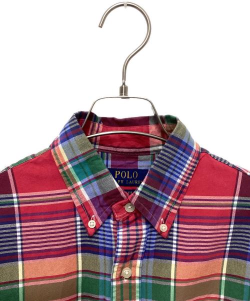 POLO RALPH LAUREN（ポロ・ラルフローレン）POLO RALPH LAUREN (ポロ・ラルフローレン) ボタンダウンチェックシャツ マルチカラー サイズ:Sの古着・服飾アイテム