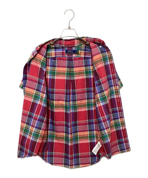 POLO RALPH LAUREN（ポロ・ラルフローレン）POLO RALPH LAUREN (ポロ・ラルフローレン) ボタンダウンチェックシャツ マルチカラー サイズ:Sの古着・服飾アイテム