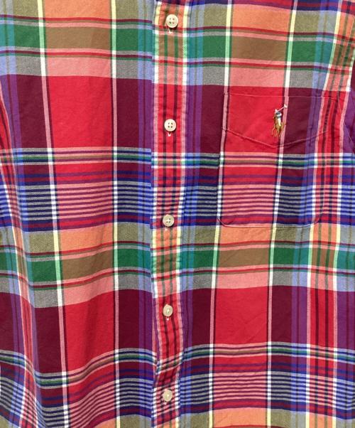 POLO RALPH LAUREN（ポロ・ラルフローレン）POLO RALPH LAUREN (ポロ・ラルフローレン) ボタンダウンチェックシャツ マルチカラー サイズ:Sの古着・服飾アイテム