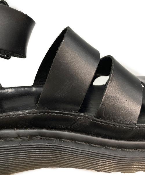Dr.Martens（ドクターマーチン）Dr.Martens (ドクターマーチン) クラリッサ サンダル ブラック サイズ:UK4(23cm)の古着・服飾アイテム