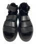 Dr.Martens (ドクターマーチン) クラリッサ サンダル ブラック サイズ:UK4(23cm)：5000円