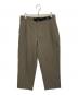 GOLDWIN（ゴールドウイン）の古着「ワンタックテーパードストレッチパンツ」｜オリーブ