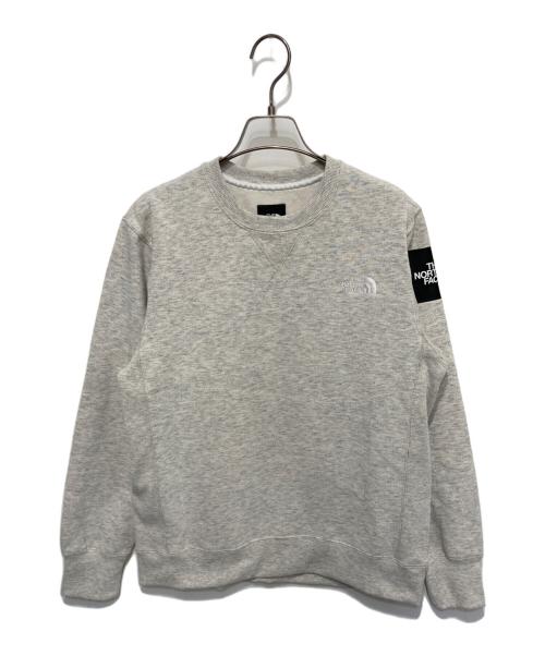 THE NORTH FACE（ザ ノース フェイス）THE NORTH FACE (ザ ノース フェイス) スクエアロゴクルー アイボリー サイズ:Ｍの古着・服飾アイテム
