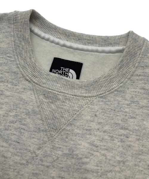 THE NORTH FACE（ザ ノース フェイス）THE NORTH FACE (ザ ノース フェイス) スクエアロゴクルー アイボリー サイズ:Ｍの古着・服飾アイテム