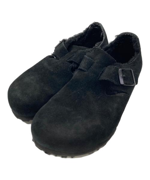 BIRKENSTOCK（ビルケンシュトック）BIRKENSTOCK (ビルケンシュトック) ファーシューズ ブラック サイズ:25の古着・服飾アイテム