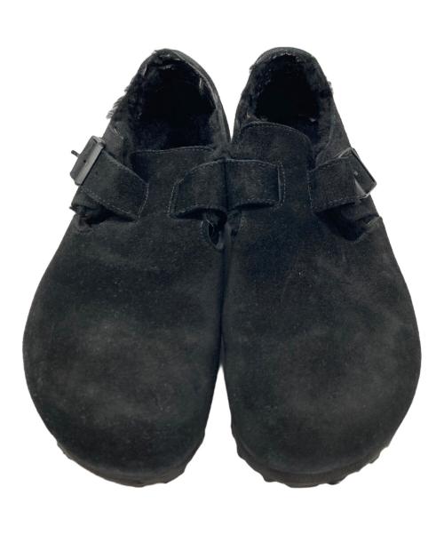 BIRKENSTOCK（ビルケンシュトック）BIRKENSTOCK (ビルケンシュトック) ファーシューズ ブラック サイズ:25の古着・服飾アイテム