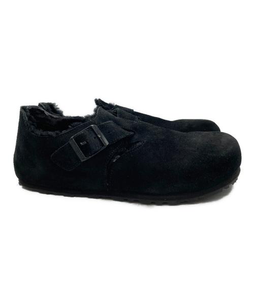 BIRKENSTOCK（ビルケンシュトック）BIRKENSTOCK (ビルケンシュトック) ファーシューズ ブラック サイズ:25の古着・服飾アイテム