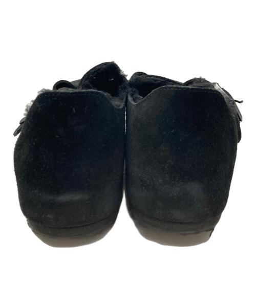 BIRKENSTOCK（ビルケンシュトック）BIRKENSTOCK (ビルケンシュトック) ファーシューズ ブラック サイズ:25の古着・服飾アイテム